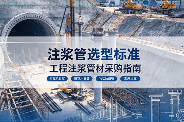 商都注浆管选型标准