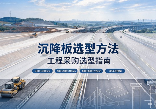 商都沉降板选择方法