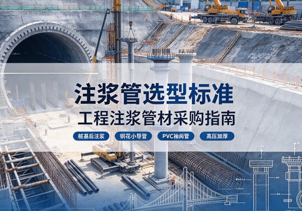 商都注浆管选型标准